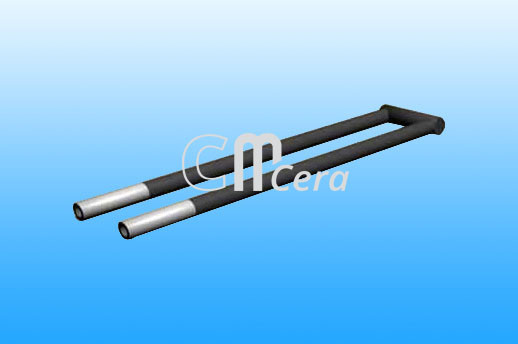 Groove-shape silicon-carbide rod